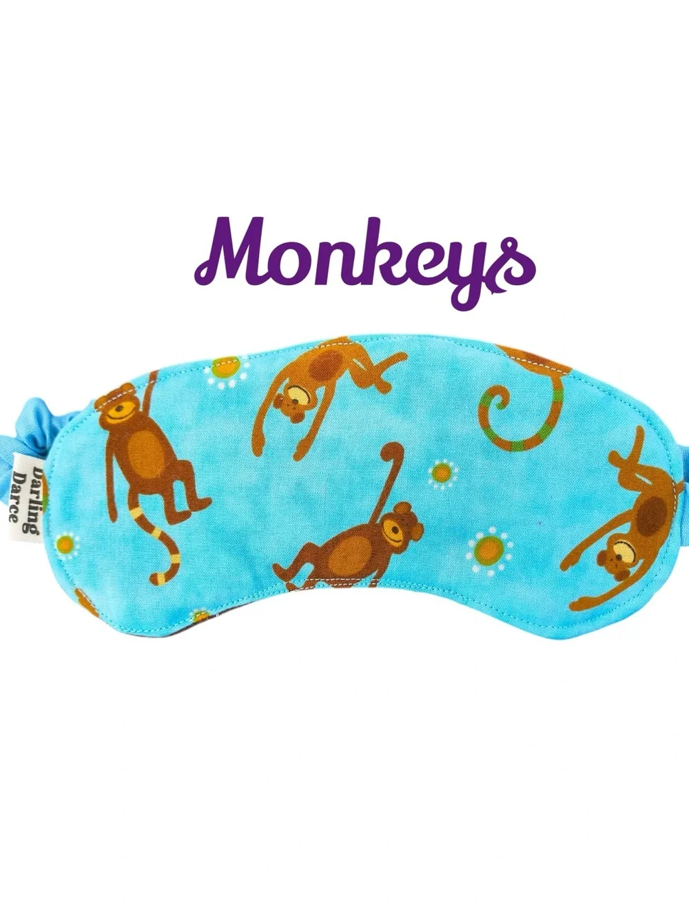 Monkey Theme Kids Sleep Mask